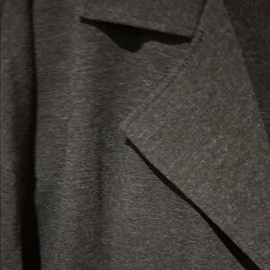 CAbi Dark Gray Women's Blazer with Single Button